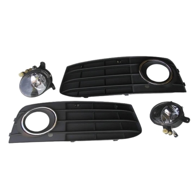 Комплект Лява + Дясна лампа с решетки за AUDI A4 B8 2009-2012