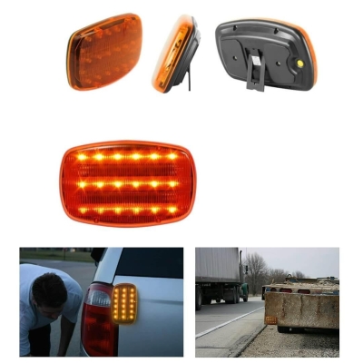 LED aварийна / сигнална лампа Маяк буркан 12/24V - 709