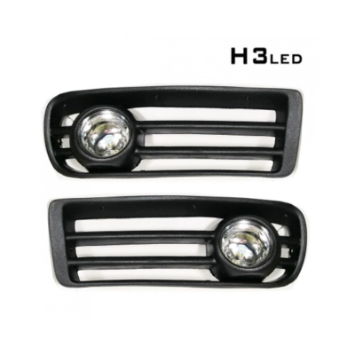 Kомплект халогени с решетки и LED крушки , фарове за мъгла за Volkswagen GOLF 4 97-02
