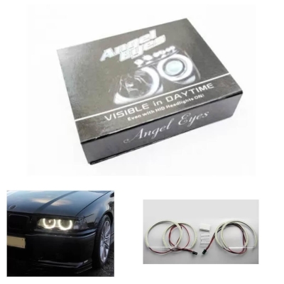 Ангелски Очи диодни за BMW E36 / E38 / E39 с 66 диода - Бял цвят