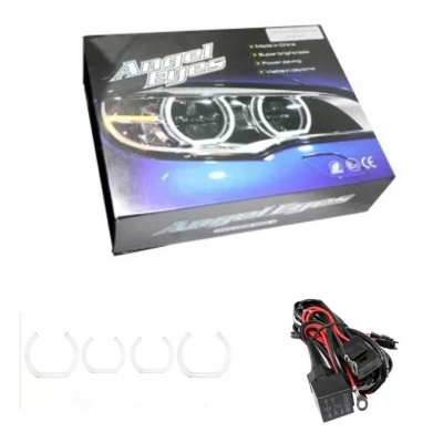Диодни Ангелски Очи за BMW F30 - U-Design Crystal бели
