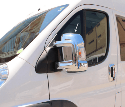 Хром капаци за огледала за Fiat Ducato (2006-2020)