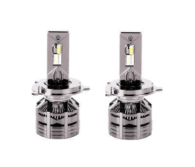 Комплект от 2 броя LED ЛЕД диодни крушки H4 Х4 12V 150W 15000lm за фарове Canbus без грешки 6000К къси/дълги