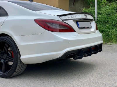 Добавка за задна AMG броня Maxton design за Mercedes Benz CLS W218 (2011-2014)