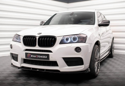 Спойлер за предна броня Maxton design за BMW X3 F25 M-pack (2010-2014)