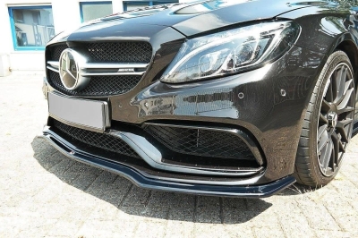 Спойлер за предна броня Maxton design за Mercedes Benz W205 C63 (2014-)