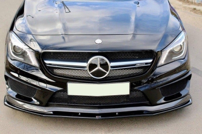 Спойлер за предна AMG броня Maxton design за Mercedes Benz C117 (2013-2016)