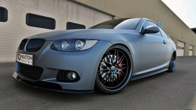 Спойлер за предна M-technik броня Maxton design за BMW E92 (2006-2010)