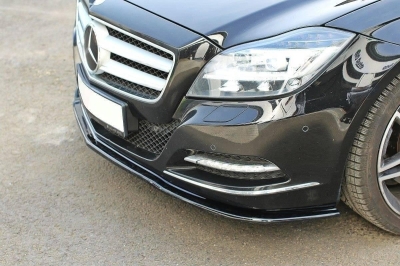Спойлер за стандартна предна броня Maxton design за Mercedes Benz CLS W218 (2011-)