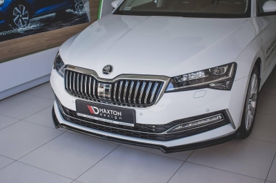 Спойлер за предна броня Maxton design за Skoda Superb MK3 Facelift (2019-)