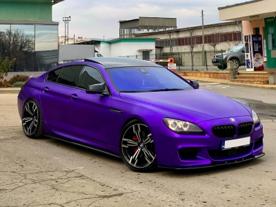 Добавка за предна M броня Maxton design за BMW 6 F06/F12/F13 (2012-)