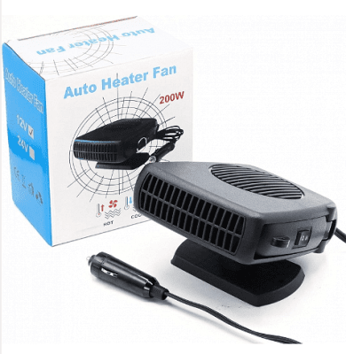 Печка за кола за размразяване на прозорци 12V 200W