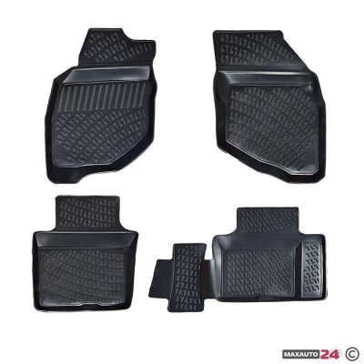 Гумени стелки тип леген за Honda Jazz 2001-2008, модел RizLine