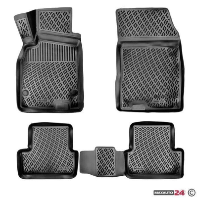 Гумени стелки тип леген за Renault Megan 3 STW 08-16, модел RizLine
