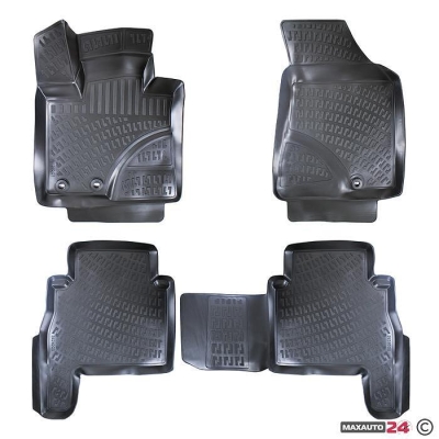 Гумени стелки тип леген за Kia Sorento 2010-2015, модел RizLine