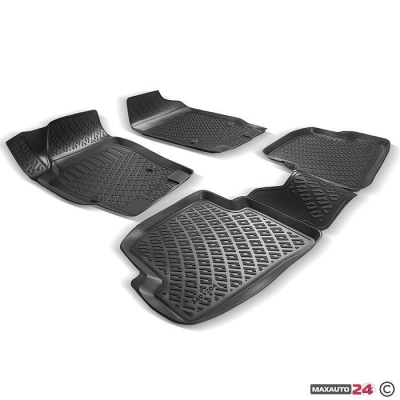 Гумени стелки тип леген за Volkswagen Polo 2002-2008, модел RizLine