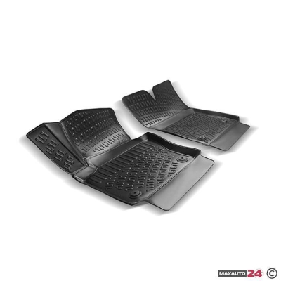 Гумени стелки тип леген за Volkswagen Caddy Panelvan 2004-2020 / 2 БР/К-Т, модел RizLine