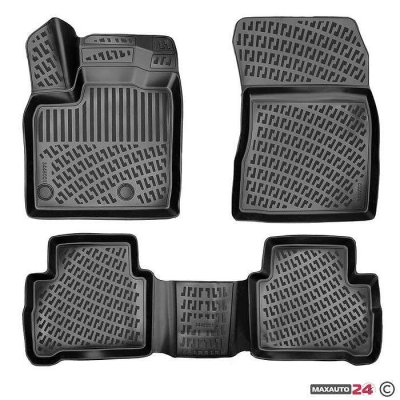 Гумени стелки тип леген за Nissan Qashqai J12 2021-, модел RizLine