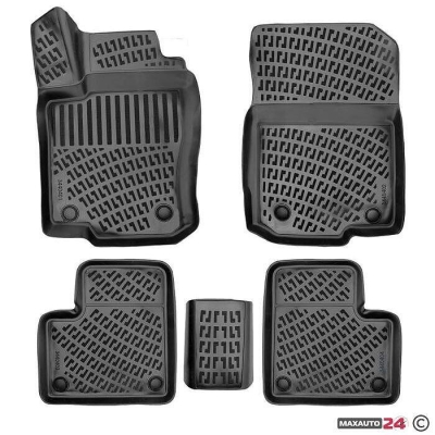 Гумени стелки тип леген за Mercedes W166 2011-2015/GLE 2015-2019, модел RizLine
