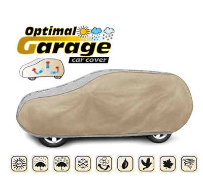 Покривало за кола Kegel Optimal, размер L, бежово/сиво, за SUV