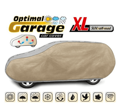 Покривало за кола Kegel Optimal, размер XL, бежаво/сиво, за SUV/OFFROAD
