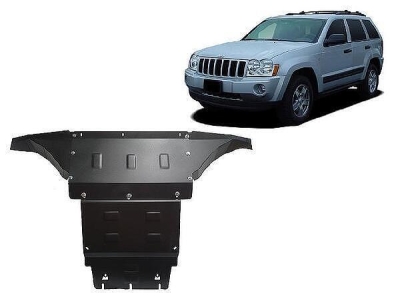 Метална кора под двигател и радиатор за JEEP GRAND CHEROKEE III (WH, WK) от 2005 до 2011