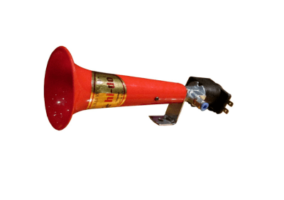 12V Тромба Клаксон Сирена Eдинична Kръгла "Turkish Wolf Whistle" "Уолф Хорн" За Камион, Бус , Автобус, TIR, Тежкотоварни машини и Др., 120dB