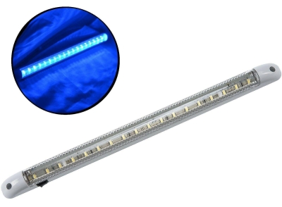LED Лед Диодна Лампа, Тръба, 40см, Синя Светлина, 12V, За Автомобил, Камион, За Дома или Офиса