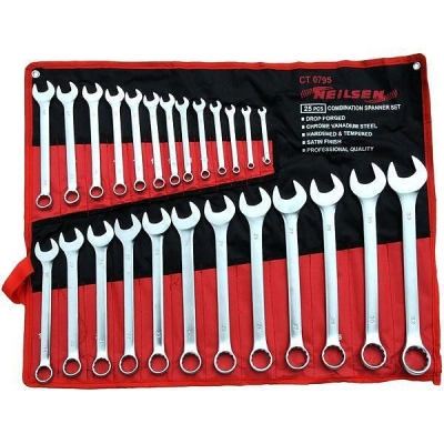 25 части - Комплект звездогаечни ключове Хром-Ванадий - Neilsen Tools