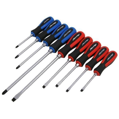 9 части - Комплект закалени магнитни отвертки - Neilsen Tools
