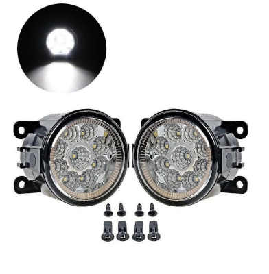 LED Лед Фарове за мъгла, Халогени, Бели, за Форд, Опел, Ситроен, Нисан, Рено, Дачия и др.