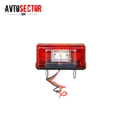 LED осветление Плафон за регистрационен номер 12V / 24V 4 led