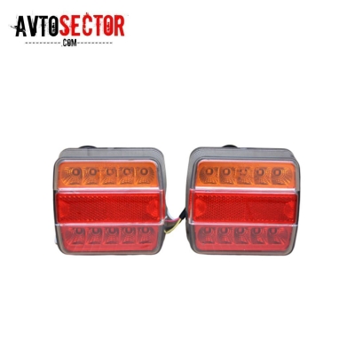 Комплект LED диодни стопове за ремарке . бус , ТИР и др. 12V / 24V