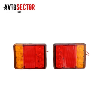 2 броя Комплект Диодни LED стопове за бус , камион , ремарке и др.