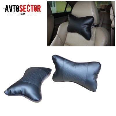 Комплект кожени възглавнички за автомобил
