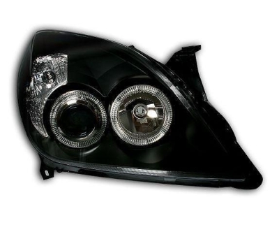 Кристални фарове OPEL VECTRA C / SIGNUM (05-09) - черни