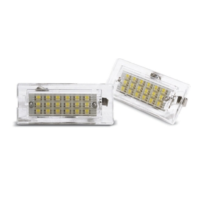 LED плафони за регистрационен номер за BMW X5 E53 / X3 04-06