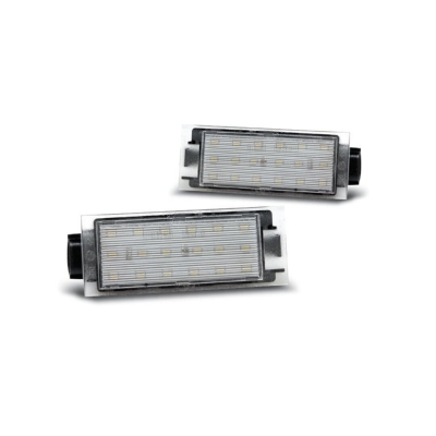 LED плафони за регистрационен номер за RENAULT TWINGO 2/ CLIO 3/MEGANE 2,3/ LAGUNA 2,3