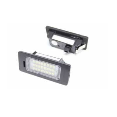 LED плафони за регистрационен номер за AUDI Q5 / A4 08-10 / A5 / TT / VW PASSAT B6 KOMBI CREE CANBUS