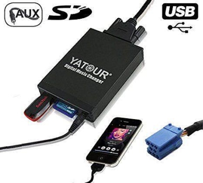 USB / MP3 audio inteface за VW GOLF 4, BORA, PASSAT, POLO, T5, SHARAN, BEETLE / AUDI A2, A3, A4, A6, A8, TT / SEAT Alhambra, Arosa, Cordoba, Ibiza, Leon, Toledo / Skoda Fabia, Octavia,