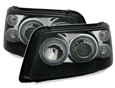 Кристални фарове VW TRANSPORTER T5 (2003-2009) - черни