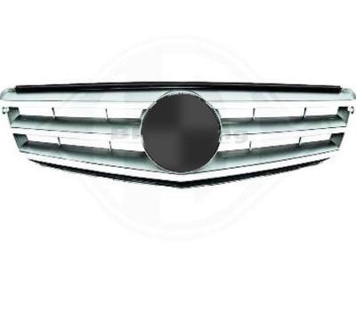 Решетка Mercedes W204 (2007-2011) - хром
