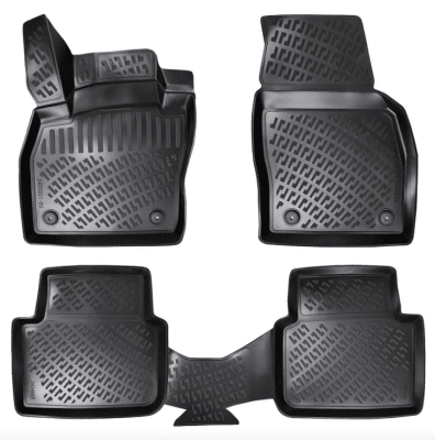 Гумени стелки тип леген за Skoda Kamiq 2019+, модел RizLine