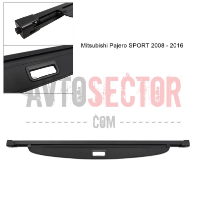 Щора за багажник за Mitsubishi Pajero Sport 2008–2016 – черна