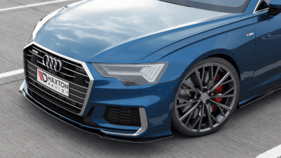 Спойлер за предна S-line броня за Audi A6 C8 (2018-) Maxton Design