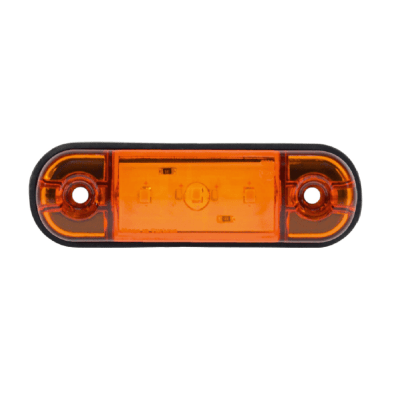 Жълта LED Габаритна светлина / Маркер - 3 диода  12V-24V