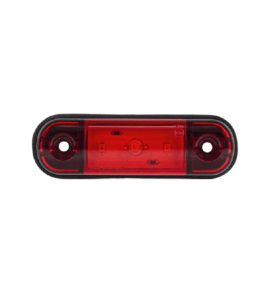 Червена LED Габаритна светлина / Маркер - 3 диода 12V-24V