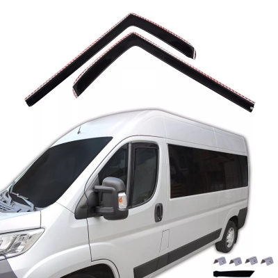 Комплект от 2бр. ветробрани Flex за FIAT Ducato / Peugeot Boxer / Citroen Jumper 3 след 2006 Opel Movano след 2022
