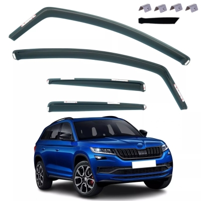Комплект от 4бр. ветробрани Flex за SKODA KODIAQ 2017 - 2023
