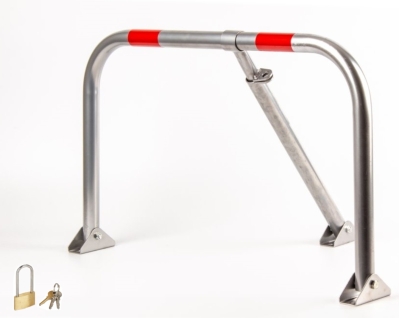Скоба за блокиране на паркомясто с катинар - 67 x 46 x 30 см - Bottari